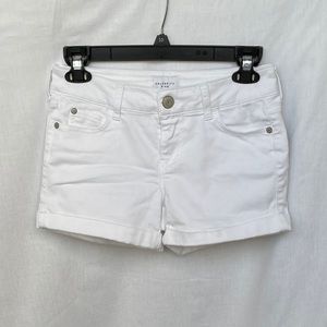 Celebrity Pink White Shorts